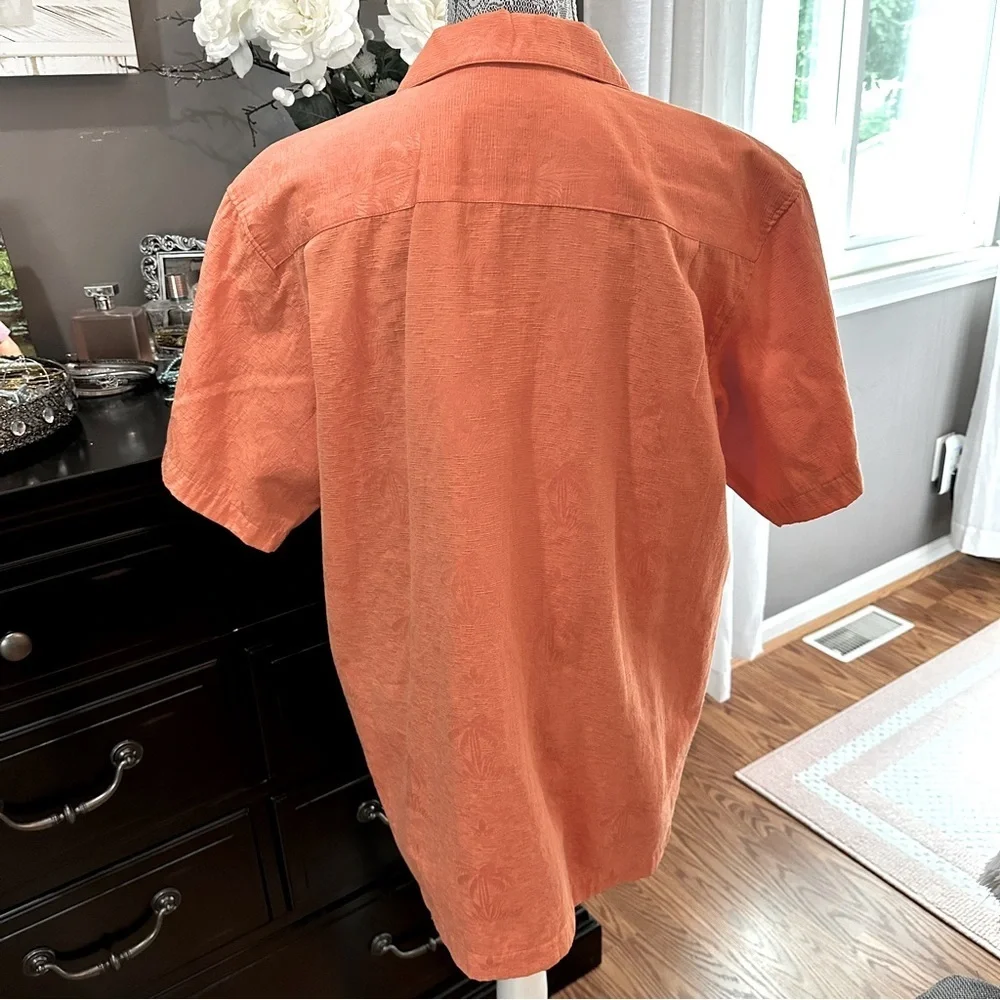 Gordon Clothing Co. Cotton Blend Button-Front Shirt Men’s M